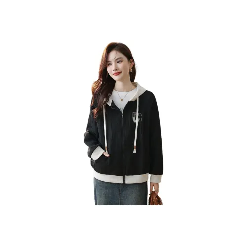 X MOOM Толстовка Женская Черная