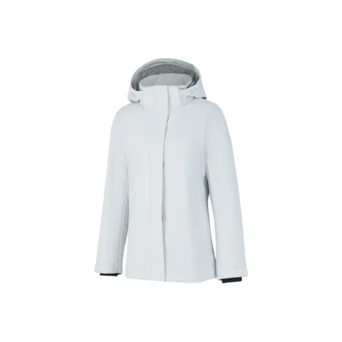 LINING Пуховики и зимние пальто Женские Капля воды Серый