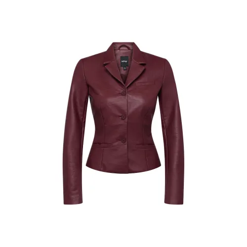 Khy Искусственная кожа Облегающий Блейзер Бизнес Костюм Женский Мерло
