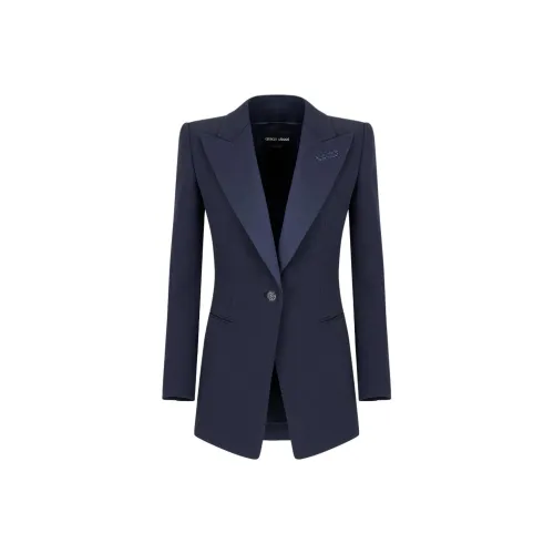EMPORIO ARMANI Бизнес-костюм женский синий