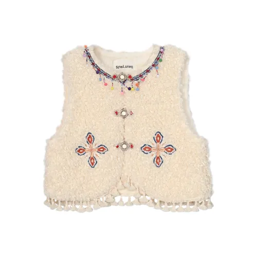 Snbl Экрю Женские Жилеты