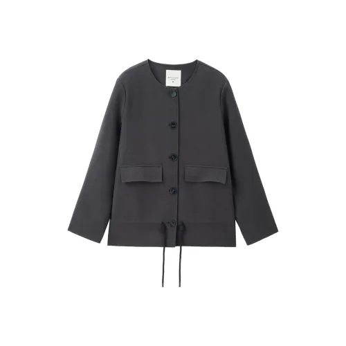 Giordano 08 Темно-серый Женский Тренч