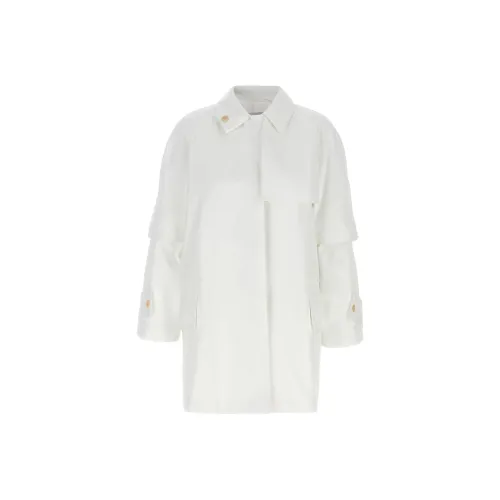 MaxMara Тренчкот Женский Белый