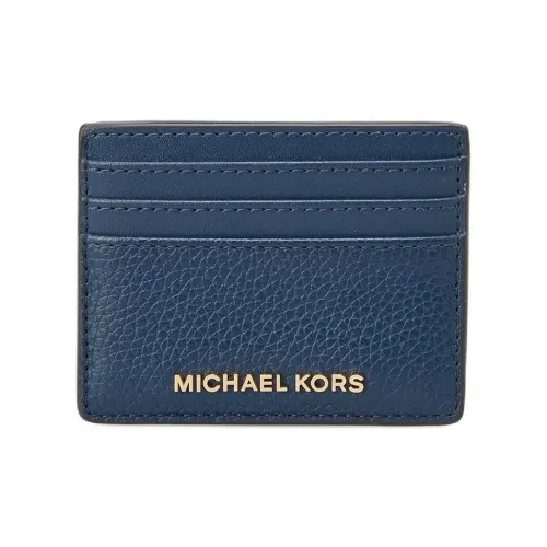 MICHAEL KORS Jet Set Travel Коровья кожа Держатель для карт Держатель для карт Большой Унисекс Морской синий