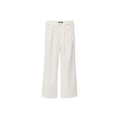VANS ALDER Relaxed Плиссированные Брюки Повседневные Брюки Женские Белые