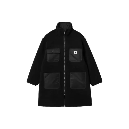 Carhartt WIP FW24 W' Orla Coat Velvet Feel Coat Women's Black