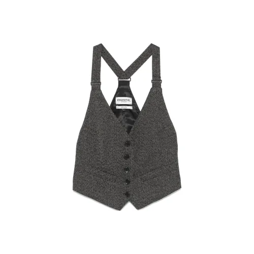 Essentiel Antwerp FW24 Жилет Женские Черный Белый