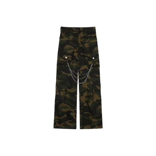 XENASERA Повседневные брюки Женские Армейский зеленый