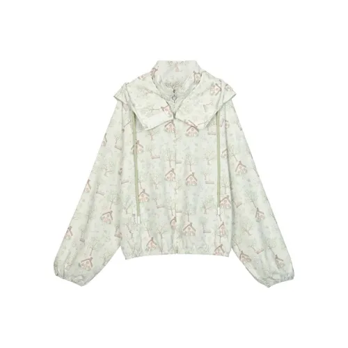 Snbl Зеленая Женская Одежда с Защитой от UV