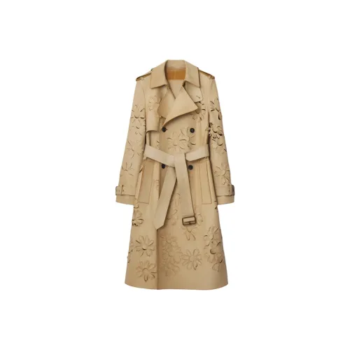 Burberry Trench SS25 Тренчкот Женские Желтый