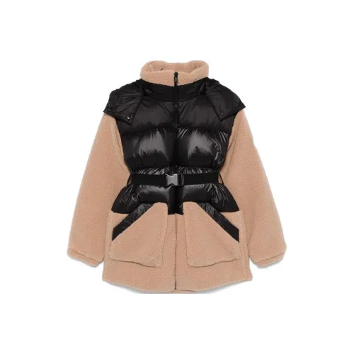 Пуховая куртка Karl Lagerfeld Женская Черная Бежевая