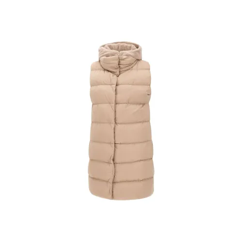 HERNO Светло-янтарный Женские Жилеты