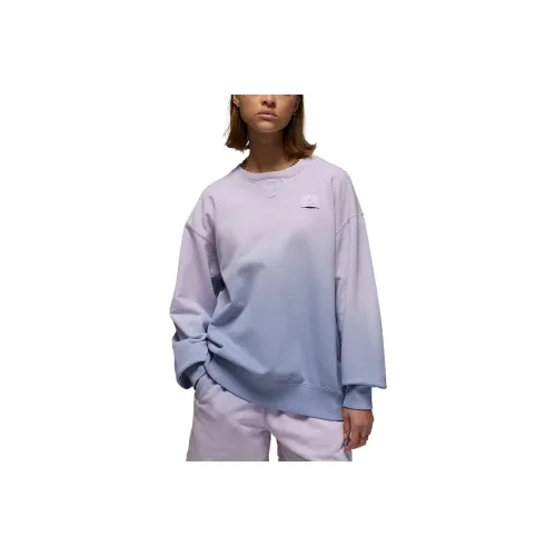 Jordan Flight Fleet SS25 Свитшот Женский Синий Фиолетовый
