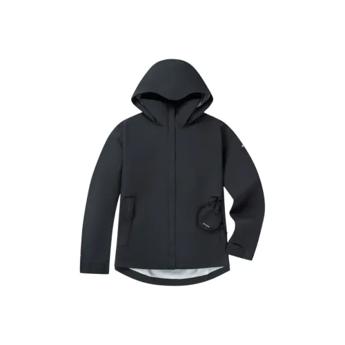 Columbia Transit Черная Женская Ветровка