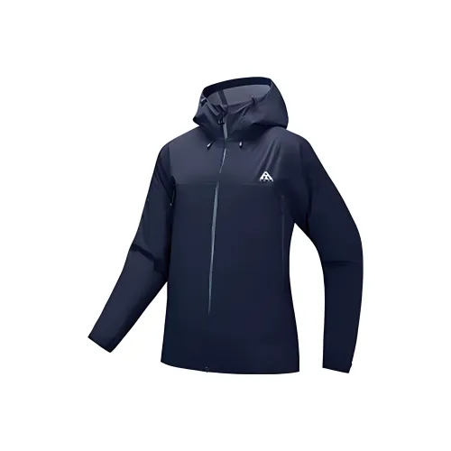 ANTA Outdoor Collection Водонепроницаемый и Ветрозащитный Ветровка Женская Полночный синий