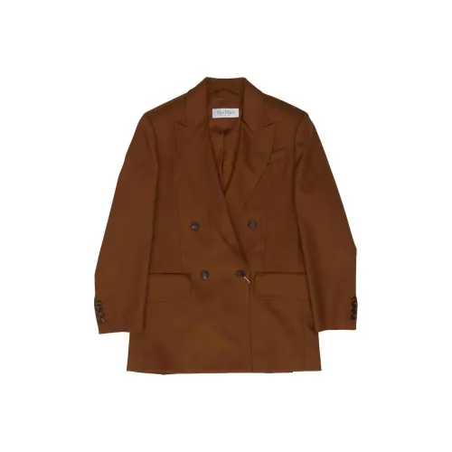 MaxMara Бизнес-костюм женский коричневый