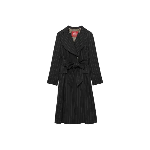 Vivienne Westwood Черный Женский Тренч