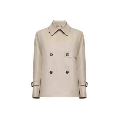 WEEKEND MaxMara Тренчкот Женский Белый