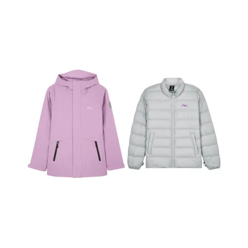 Skechers Hiking Outdoor Поход Городская жизнь Путешествие Коммутирование Термостойкая Ветровка Женская Лаванда Пыльно-фиолетовый