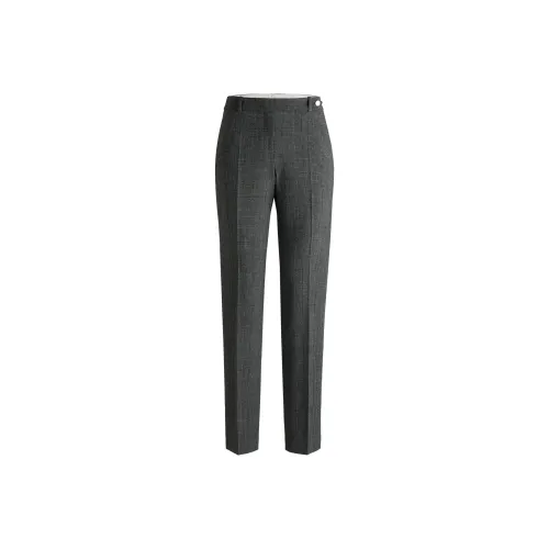 HUGO BOSS Серые Женские Повседневные Брюки