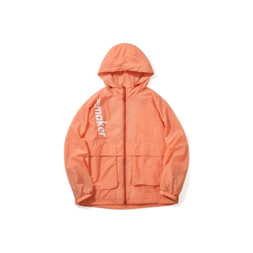 QIAODAN Тренчкот Женский Пастельный Розовый