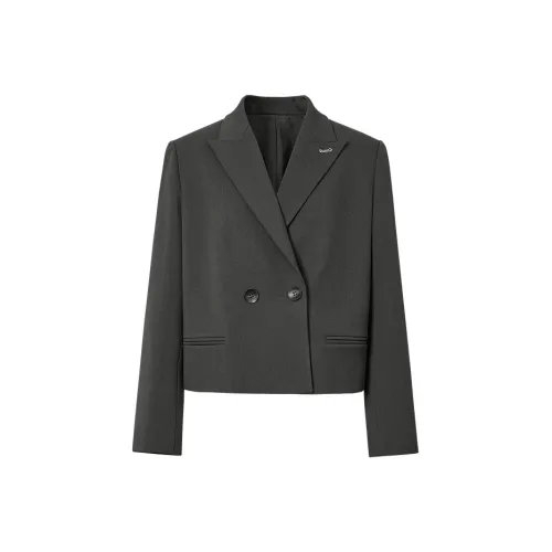 Hopeshow Бизнес-костюм женский темно-серый