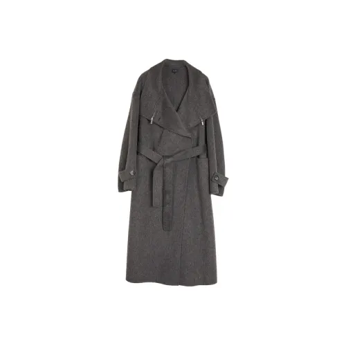 Elle Средне-серое Женское Пальто