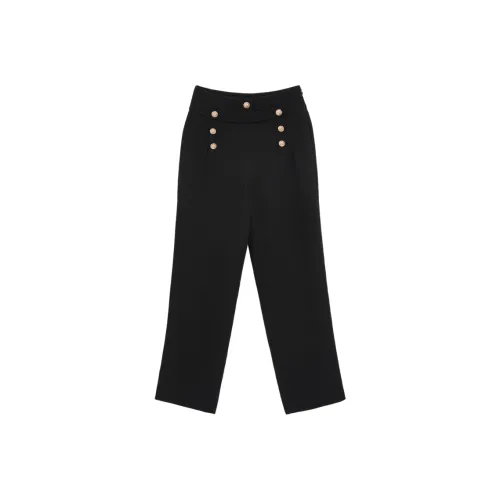 BEBE Повседневные брюки Женские Глубокий черный