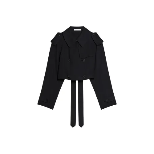 Helmut Lang SS25 Тренчкот Женский Черный