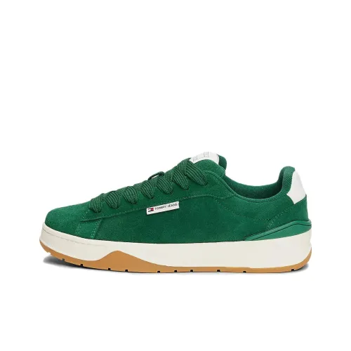 Tommy Hilfiger Slip-resistant Abrasion-resistant Low Top Skateboard Shoes Men's Green Томми Хилфигер Противоскользящие Устойчивые к истиранию Низкие Кроссовки для скейтбординга Мужские Зеленые