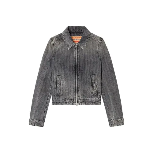 DIESEL Denim Куртка Женская Светло-Серый