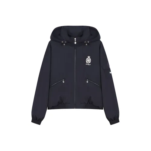 Teenie Weenie Cropped Jacket Women's Dark Blue