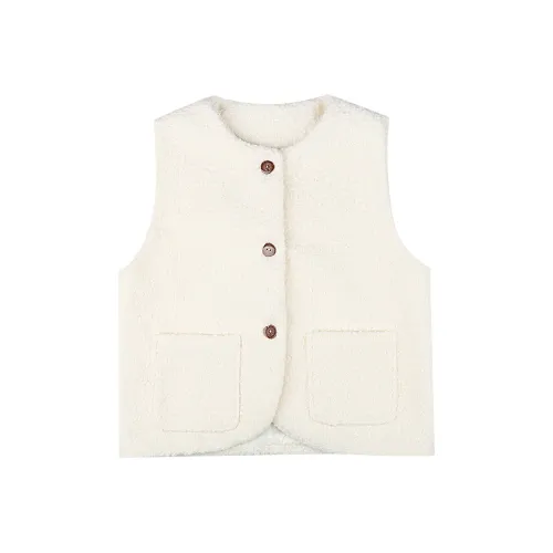 Geyini Абрикос Женские Жилеты