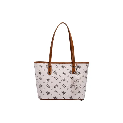 NOMK ПУ (полиуретан) Сумка через плечо Стандартная Женская Мокко Персиково-розовый