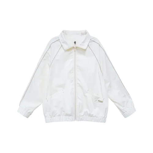 KERANPUJIAN Укороченное пальто женское влажный нефритовый белый