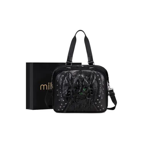 MILOOKY ПУ (полиуретан) Сумка Унисекс Черный Золото Серебряный