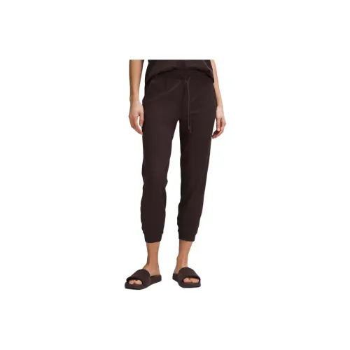 lululemon Органический хлопок Soft Jersey Classic Fit MID Шов Jogger Повседневные брюки Женские