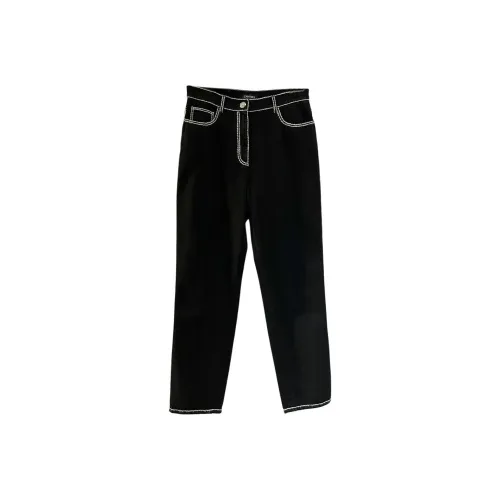 CHANEL FW24 Повседневные брюки Женские Черный