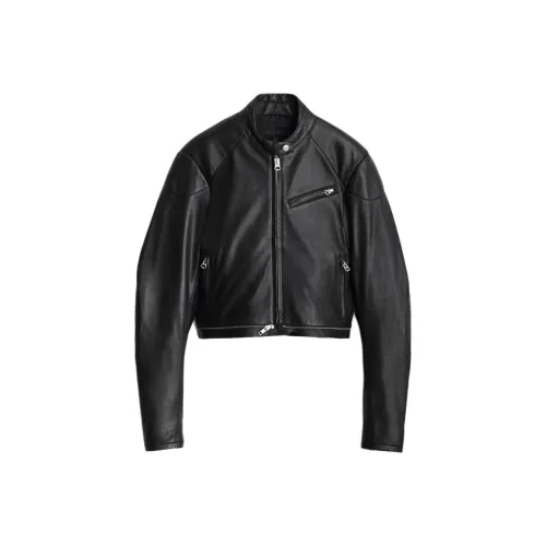 RAG&BONE Черные Женские Кожаные Куртки