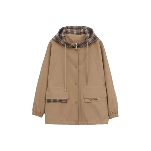 SECFLY OFFICIAL Тренчкот Женский Хаки