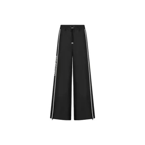 DIOR Черные Женские Повседневные Брюки