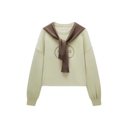 EICHITOO Толстовка Женская Светло-Зеленая