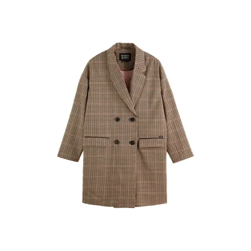 Scotch&Soda Коричневое Женское Пальто