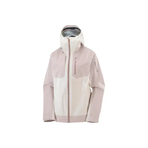 SALOMON OUTLINE Земляной серый Эфирный коричневый Женские ветровки