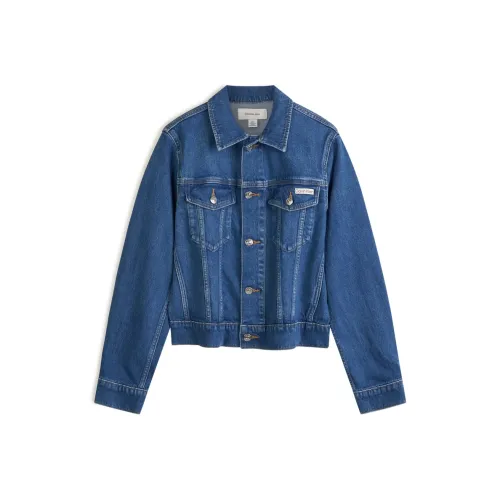 Calvin Klein RD8 Джинсовый синий Женские Джинсовые куртки