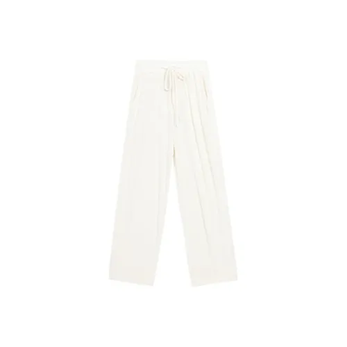 MIMOSA CHUR Белые Женские Повседневные Брюки