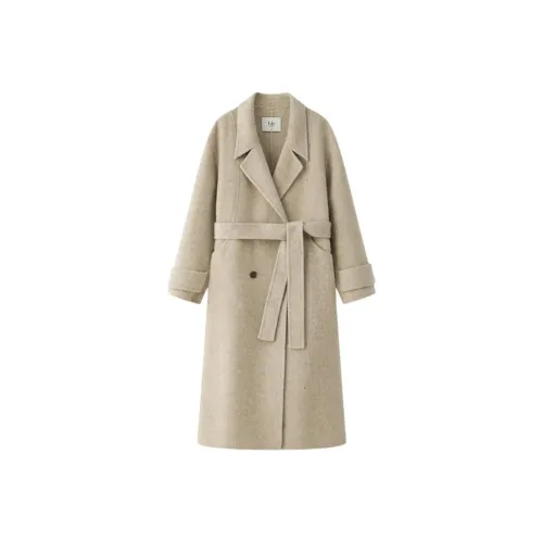 FANSILANEN Ромб Bespoke Collection Верблюжья шерсть Двойная сторона Шерстяной куртка Женская