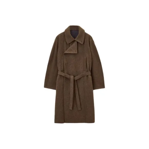 Lemaire FW24 Пальто Женское Коричневое