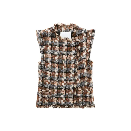 ISABEL MARANT SS24 Жилет Женские Умбра