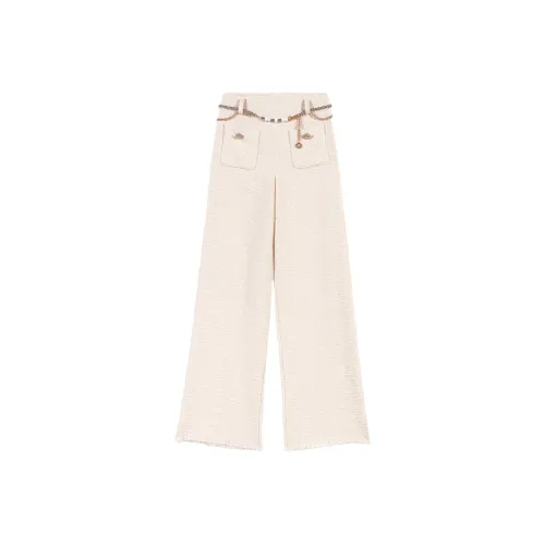 Maje Натуральные Женские Повседневные Брюки